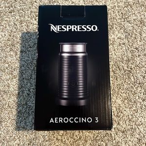 New in box Nespresso Aeroccino 3 milk frother